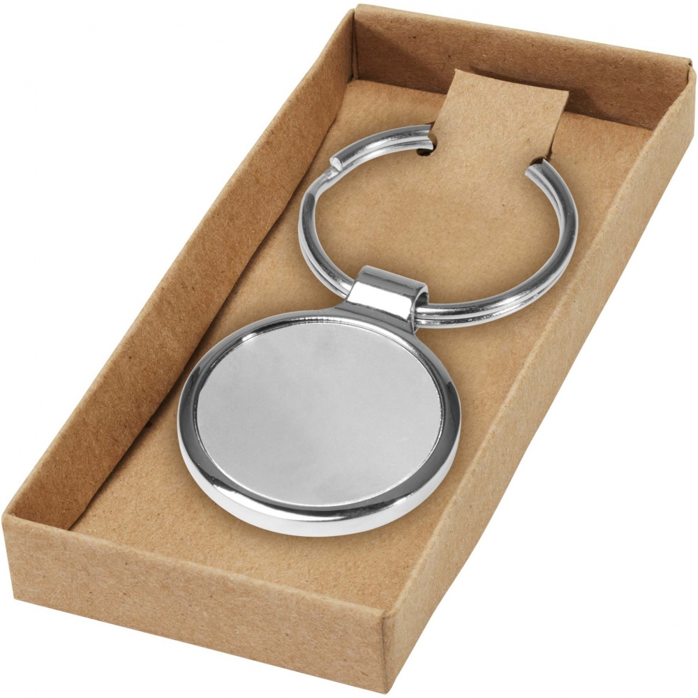 Logo trade advertising products picture of: Orlene round keychain