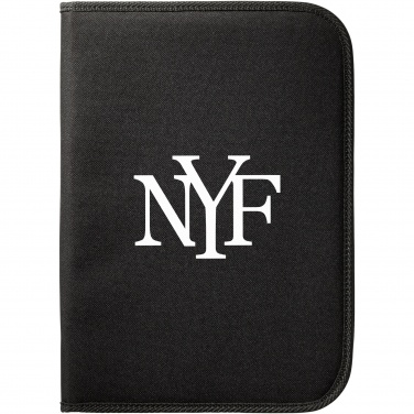 Logo trade promotional gifts image of: Berkely A4 zippered portfolio