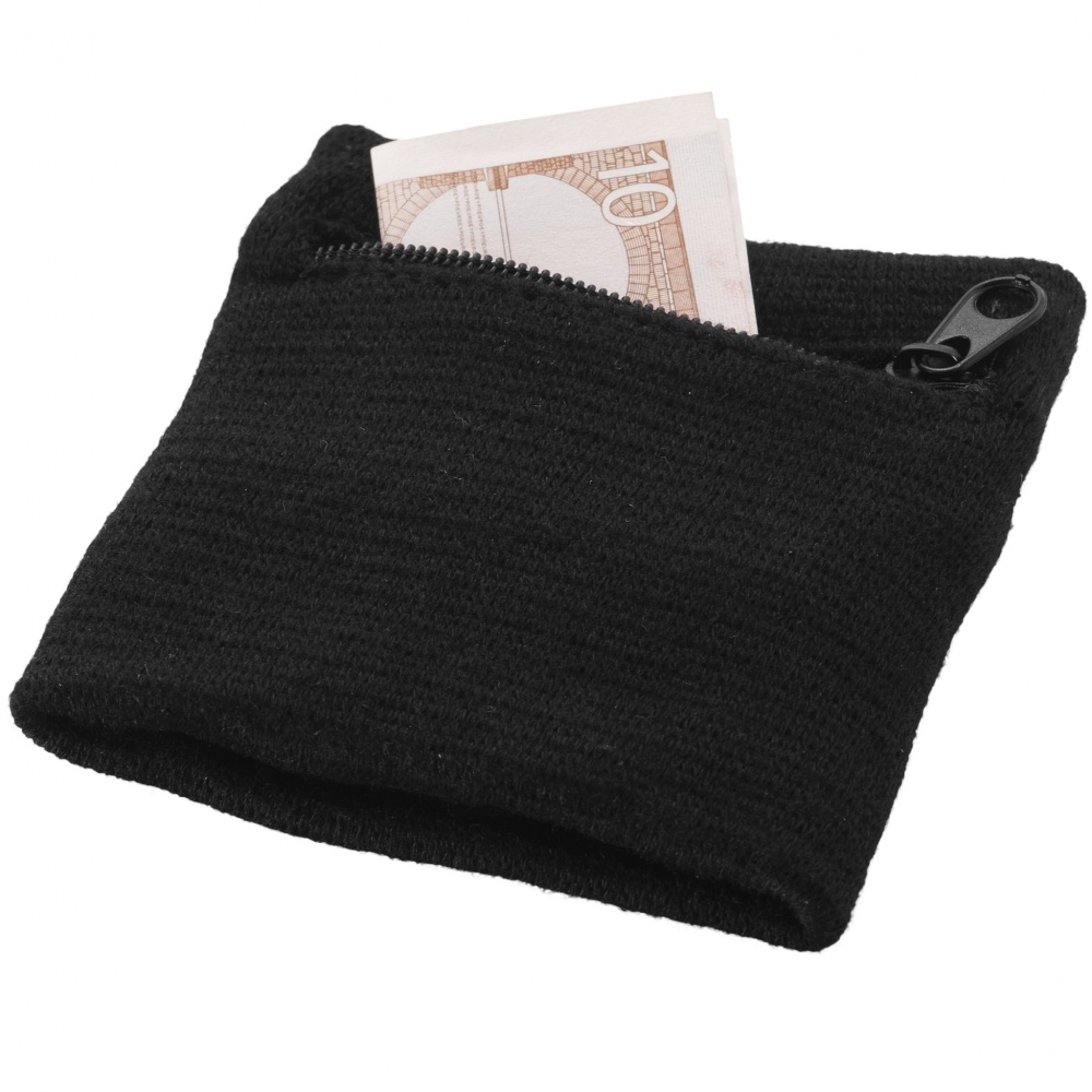 Logotrade promotional product image of: Brisky performance wristband with zippered pocket