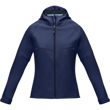 Logo trade promotional gift photo of: Coltan women’s GRS recycled softshell jacket