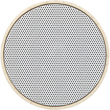 Logo trade corporate gifts image of: Kikai wheat straw Bluetooth® speaker