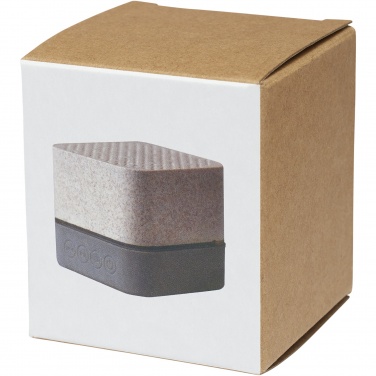 Logo trade advertising products picture of: Aira wheat straw Bluetooth® speaker