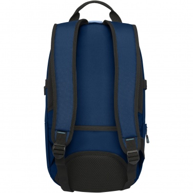 Logo trade promotional items image of: Baikal 15" GRS RPET laptop backpack 8L