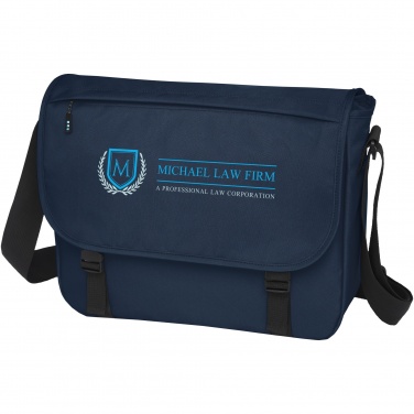 Logo trade promotional products image of: Baikal GRS RPET 15" laptop bag 12L
