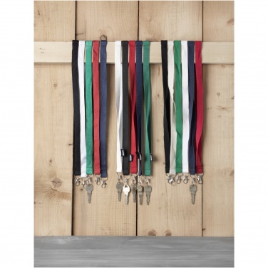 Logotrade promotional gift picture of: Tom recycled PET lanyard with breakaway closure