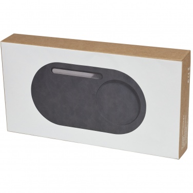 Logotrade advertising products photo of: Klip 5W wireless charging desk organizer