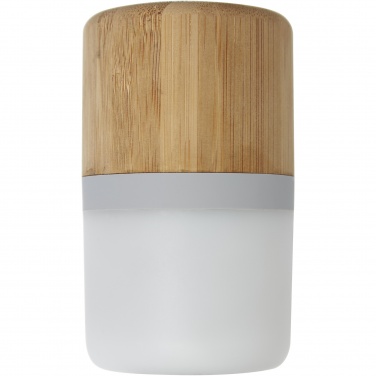Logotrade corporate gift picture of: Aurea bamboo Bluetooth® speaker with light 