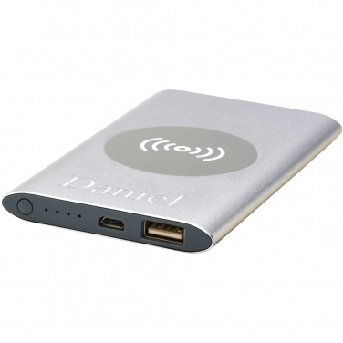 Logo trade promotional product photo of: Juice 4000mAh wireless power bank 