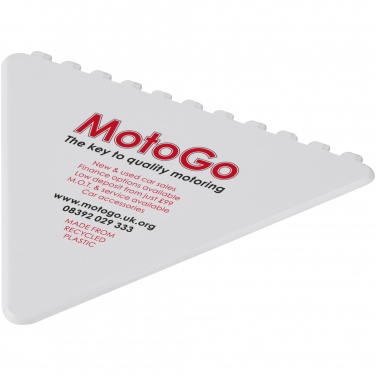 Logotrade corporate gifts photo of: Frosty triangular recycled plastic ice scraper