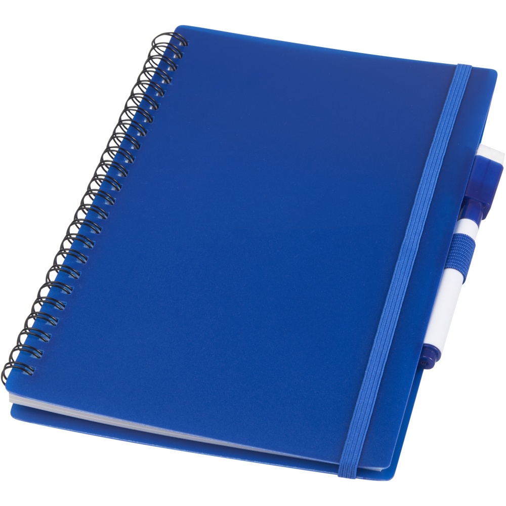 Logo trade business gifts image of: Pebbles reference reusable notebook