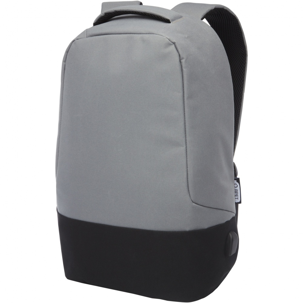 Logotrade promotional merchandise image of: Cover GRS RPET anti-theft backpack 18L