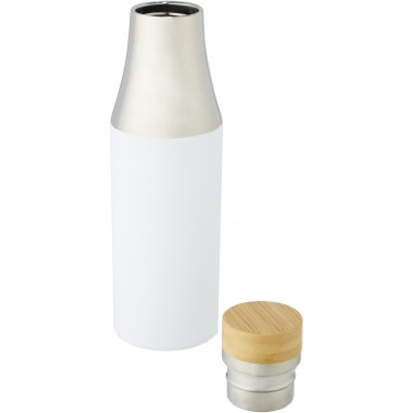 Logotrade promotional items photo of: Hulan 540 ml copper vacuum insulated stainless steel bottle with bamboo lid