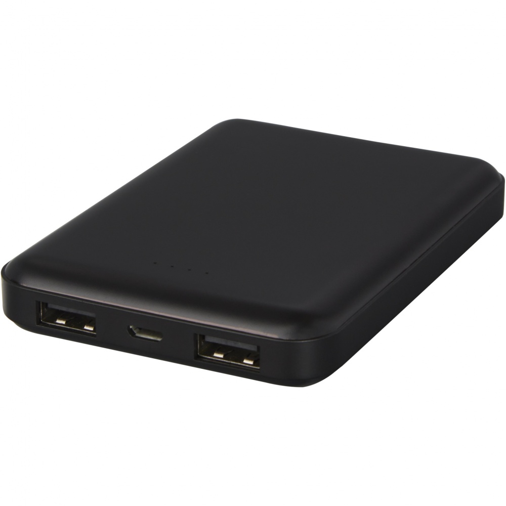 Logotrade promotional gift image of: Gleam 5000 mAh ultra slim light-up power bank