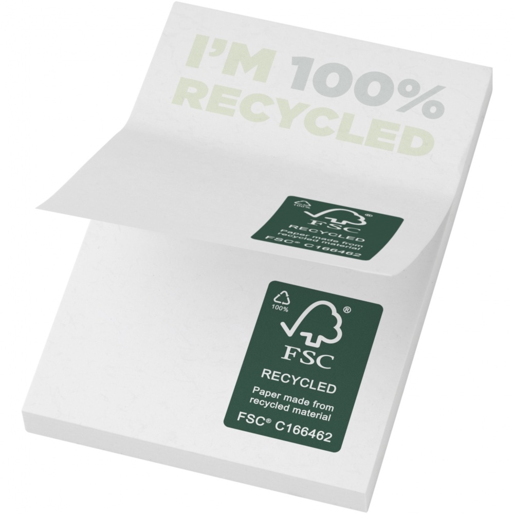 Logotrade promotional gifts photo of: Sticky-Mate® recycled sticky notes 50 x 75 mm