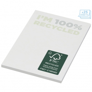 Logo trade promotional products image of: Sticky-Mate® recycled sticky notes 50 x 75 mm