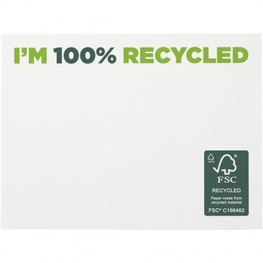 Logo trade corporate gifts picture of: Sticky-Mate® recycled sticky notes 100x75 mm