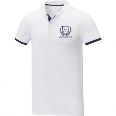 Logo trade promotional items image of: Morgan short sleeve men's duotone polo