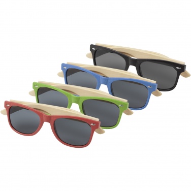Logo trade promotional giveaways picture of: Sun Ray bamboo sunglasses