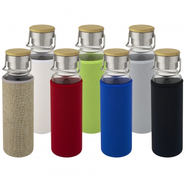 Logotrade promotional product image of: Thor 660 ml glass bottle with neoprene sleeve