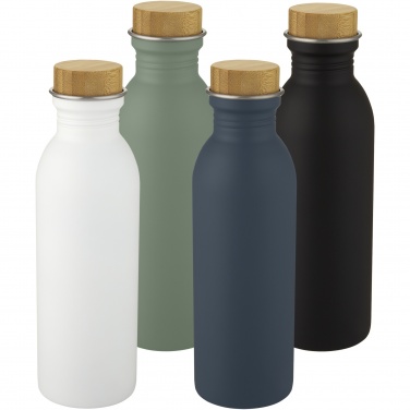 Logo trade business gift photo of: Kalix 650 ml stainless steel water bottle