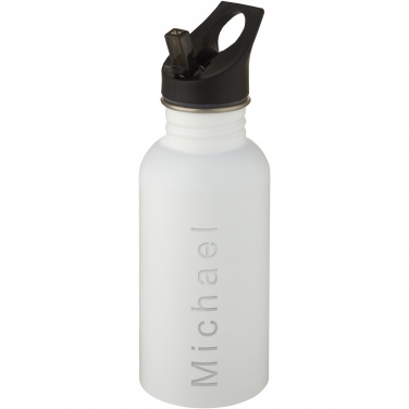 Logo trade promotional merchandise picture of: Lexi 500 ml stainless steel sport bottle