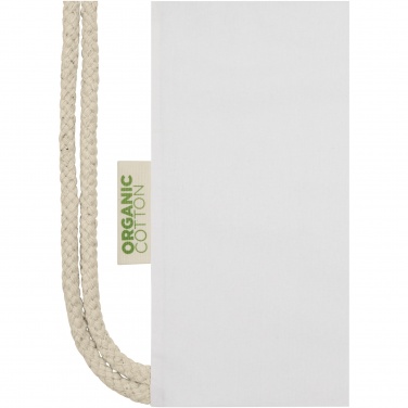 Logotrade promotional merchandise photo of: Orissa 140 g/m² organic cotton drawstring bag 5L