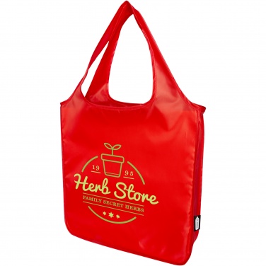 Logotrade corporate gift picture of: Ash RPET large foldable tote bag 14L