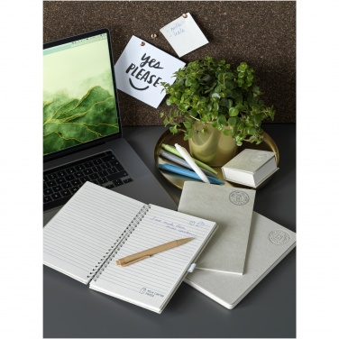 Logo trade promotional gifts picture of: Dairy Dream A5 size reference recycled milk cartons spiral notebook