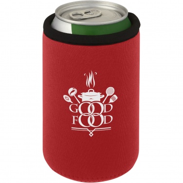 Logo trade promotional gifts image of: Vrie recycled neoprene can sleeve holder