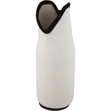 Logo trade promotional products image of: Noun recycled neoprene wine sleeve holder