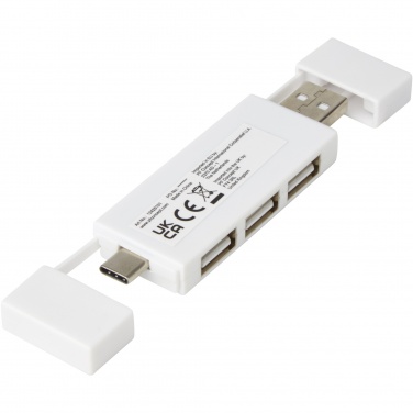 Logo trade promotional gifts image of: Mulan dual USB 2.0 hub