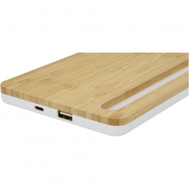 Logotrade promotional giveaways photo of: Medake 10W bamboo wireless charger