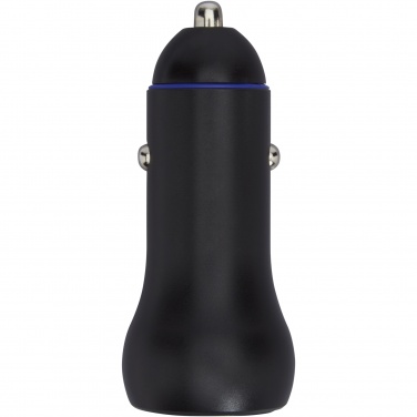 Logotrade promotional giveaway picture of: Pilot dual 55W USB-C/USB-A car charger