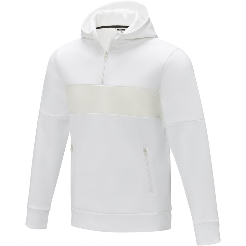 Logotrade promotional giveaways photo of: Sayan men's half zip anorak hooded sweater