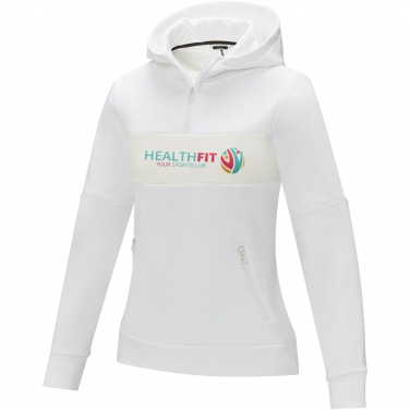Logotrade corporate gifts photo of: Sayan women's half zip anorak hooded sweater