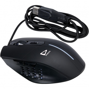 Logo trade promotional merchandise photo of: Gleam RGB gaming mouse