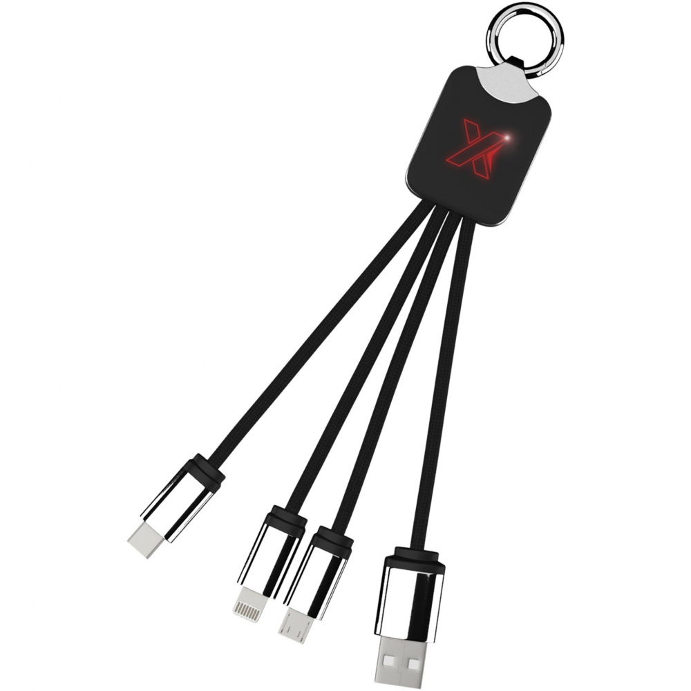 Logotrade promotional product picture of: SCX.design C15 quatro light-up cable