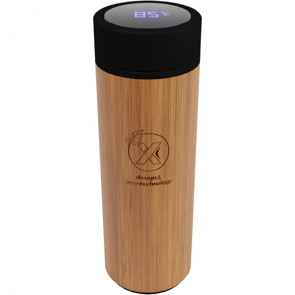 Logotrade promotional giveaways photo of: SCX.design D11 500 ml bamboo smart bottle