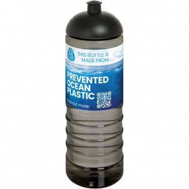 Logo trade promotional gifts picture of: H2O Active® Eco Treble 750 ml dome lid sport bottle 