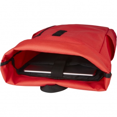 Logotrade promotional product image of: Byron 15.6" GRS RPET roll-top backpack 18L