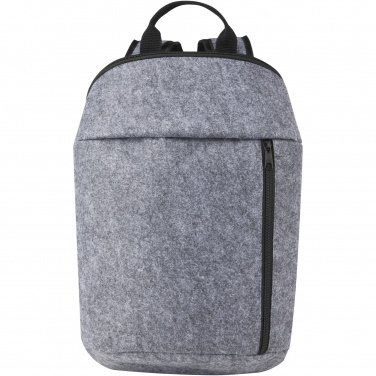 Logo trade promotional giveaway photo of: Felta GRS recycled felt cooler backpack 7L