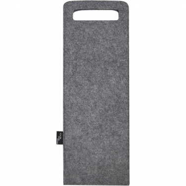 Logotrade corporate gift image of: Felta 75 cl GRS recycled felt wine bag