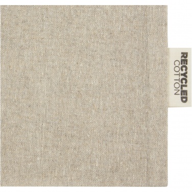 Logo trade promotional gifts picture of: Pheebs 150 g/m² GRS recycled cotton gift bag large 4L