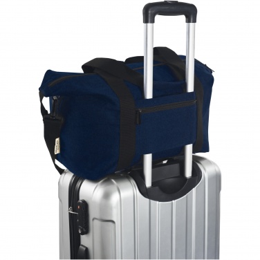 Logo trade promotional giveaway photo of: Joey GRS recycled canvas sports duffel bag 25L