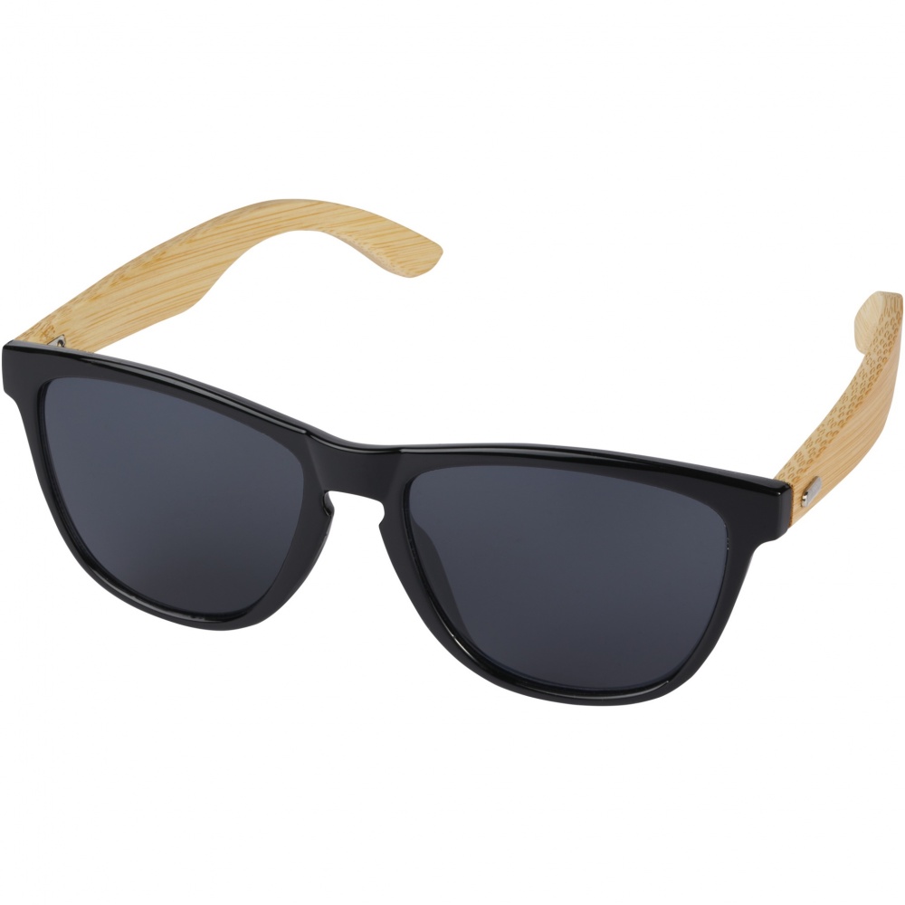 Logo trade promotional item photo of: Sun Ray ocean bound plastic and bamboo sunglasses