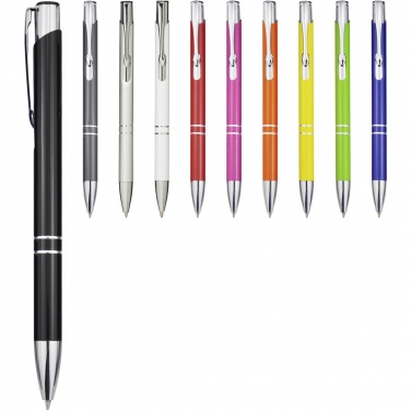 Logo trade promotional products picture of: Moneta recycled aluminium ballpoint pen
