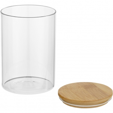 Logo trade promotional item photo of: Boley 550 ml glass food container