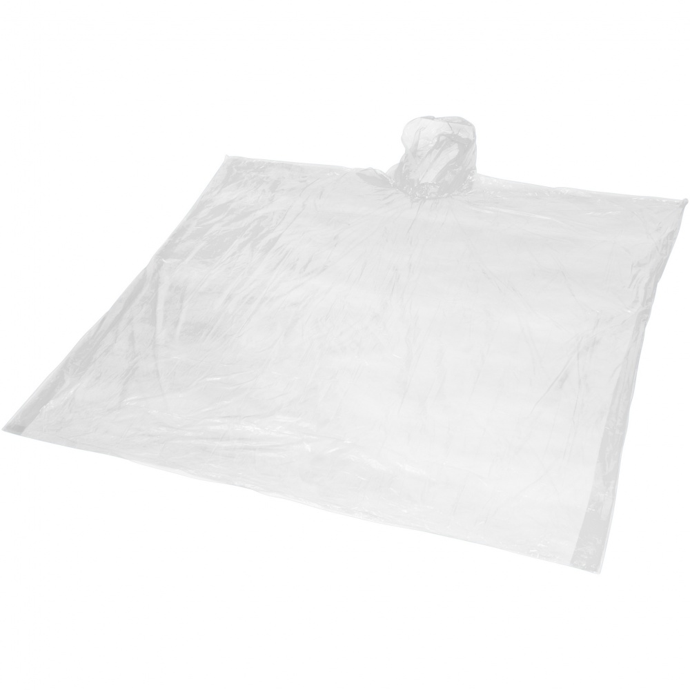 Logotrade promotional giveaways photo of: Mayan recycled plastic disposable rain poncho with storage pouch