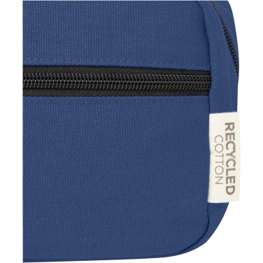 Logo trade promotional item photo of: Joey GRS recycled canvas travel accessory pouch bag 3.5L