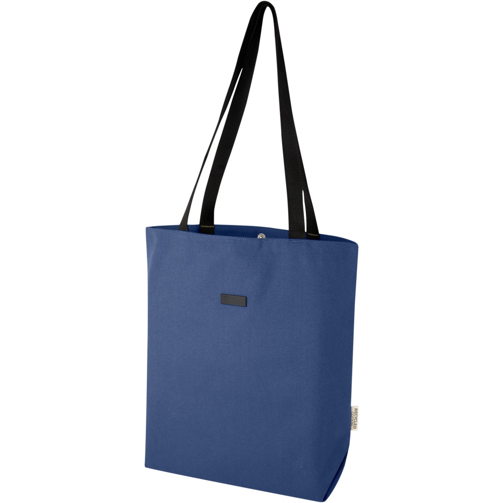 Logotrade promotional gift image of: Joey GRS recycled canvas versatile tote bag 14L